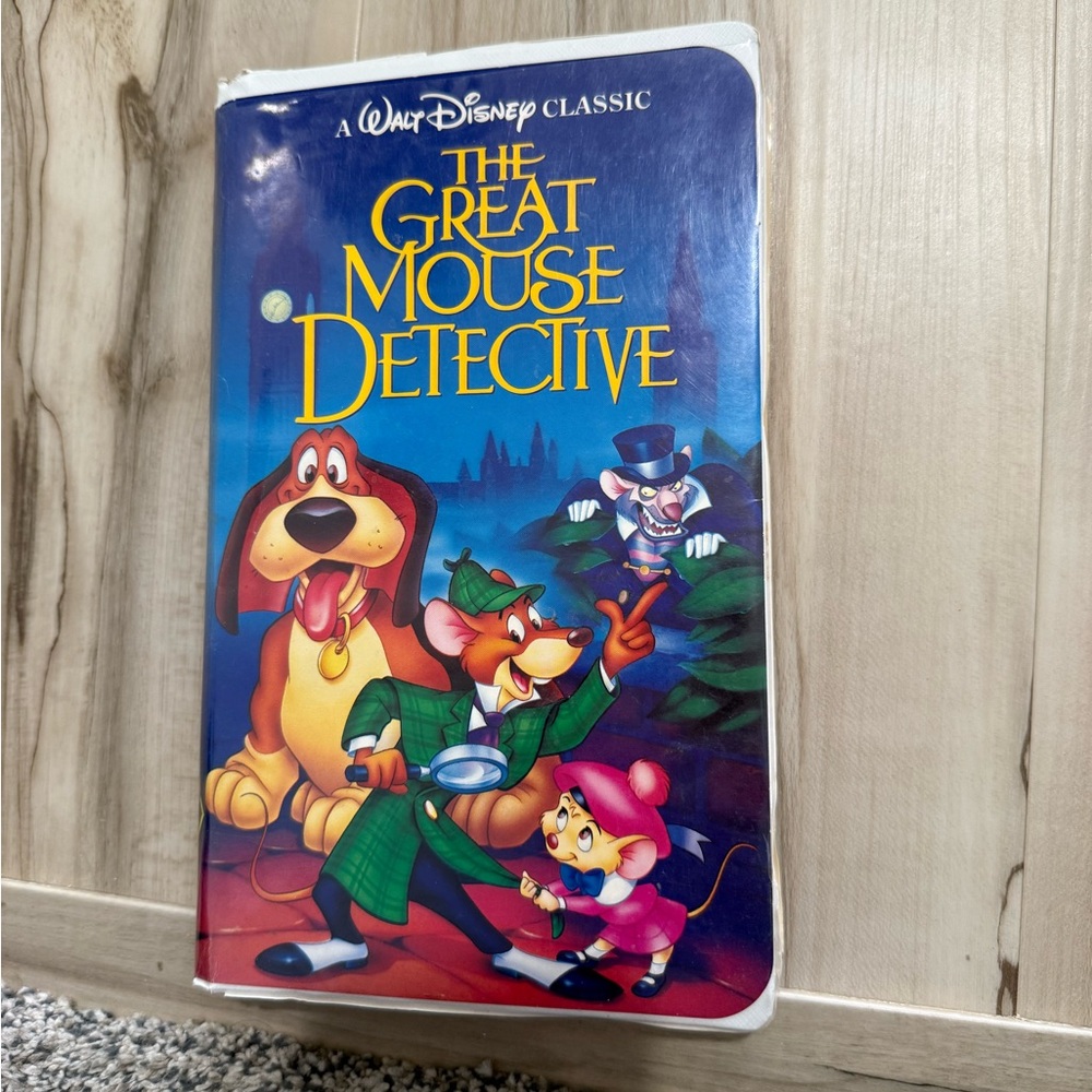 The Great Mouse Detective VHS